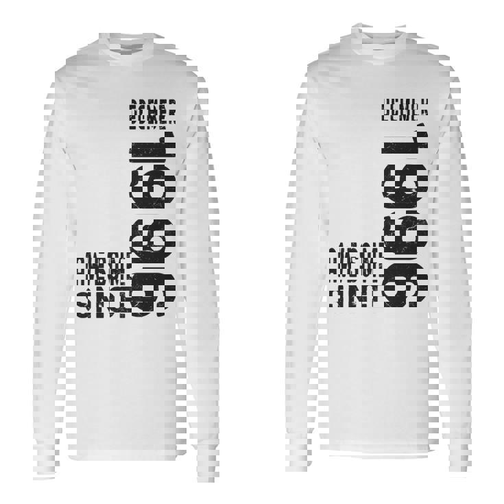 1996年12月から素晴らしい、1996年12月誕生 長袖tシャツ 長袖Tシャツ