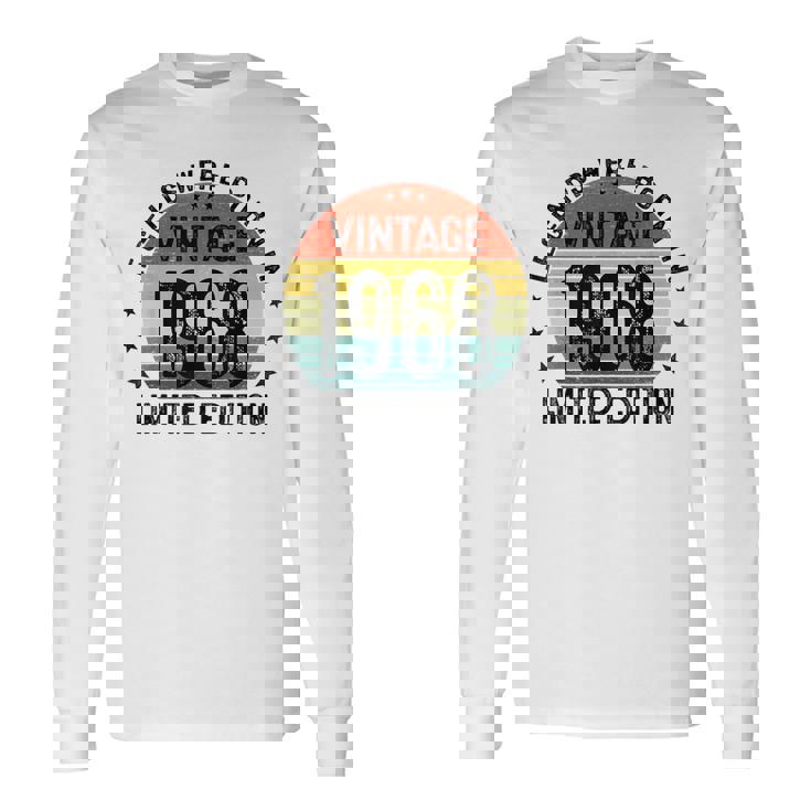 56歳ギフトtシャツ Best Of 1968 Legends Were Born In 1968 長袖Tシャツ