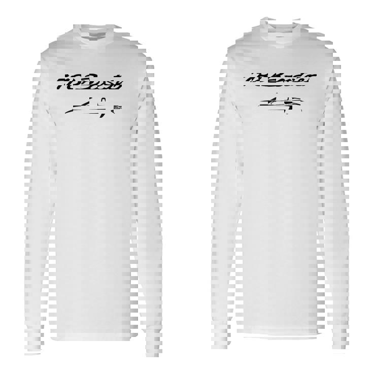 718ボクスタースポーツカー 長袖Tシャツ