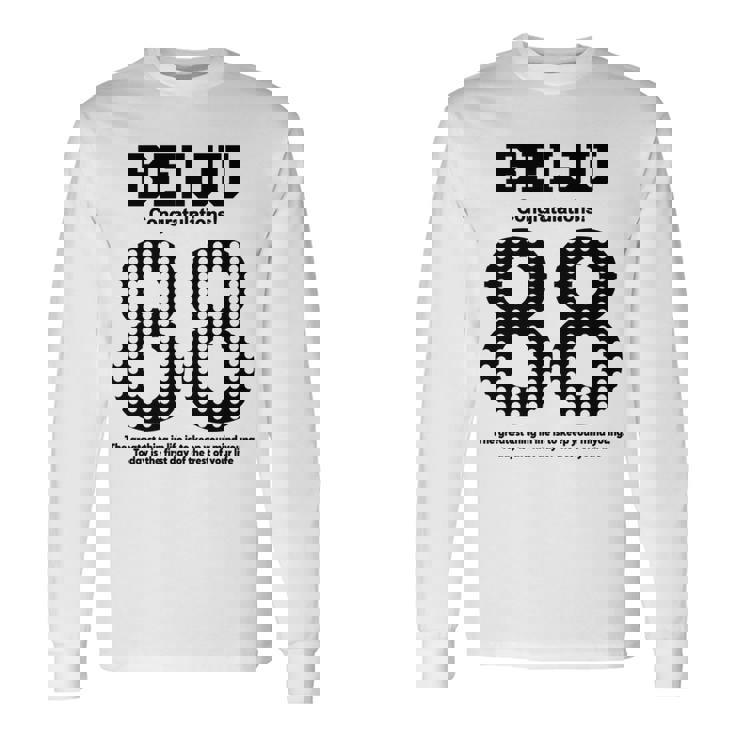 88歳 米寿祝い 長寿祝い おもしろ 米寿 長袖tシャツ 長袖Tシャツ