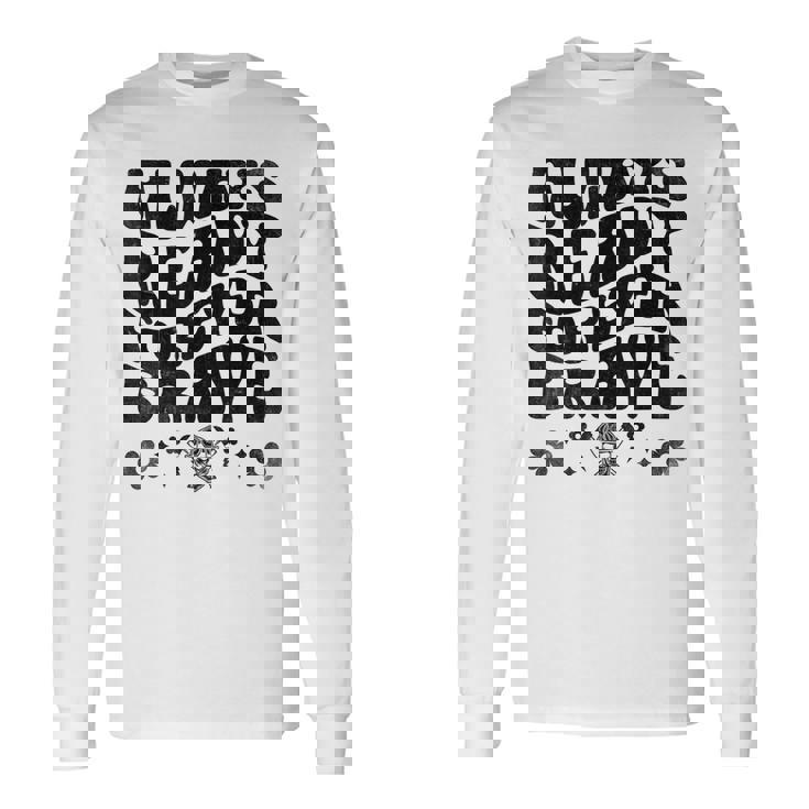 Always Ready Forever Brave 消防士 消防士 長袖Tシャツ