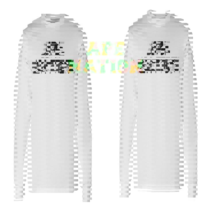 Apes Nation I Am Dumb Money ダイヤモンドエイプ Togethertronger 長袖Tシャツ