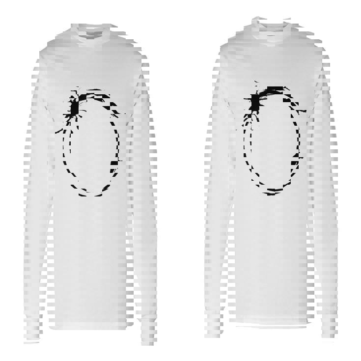 Arrival Heptapod Humanサインtシャツ 長袖Tシャツ