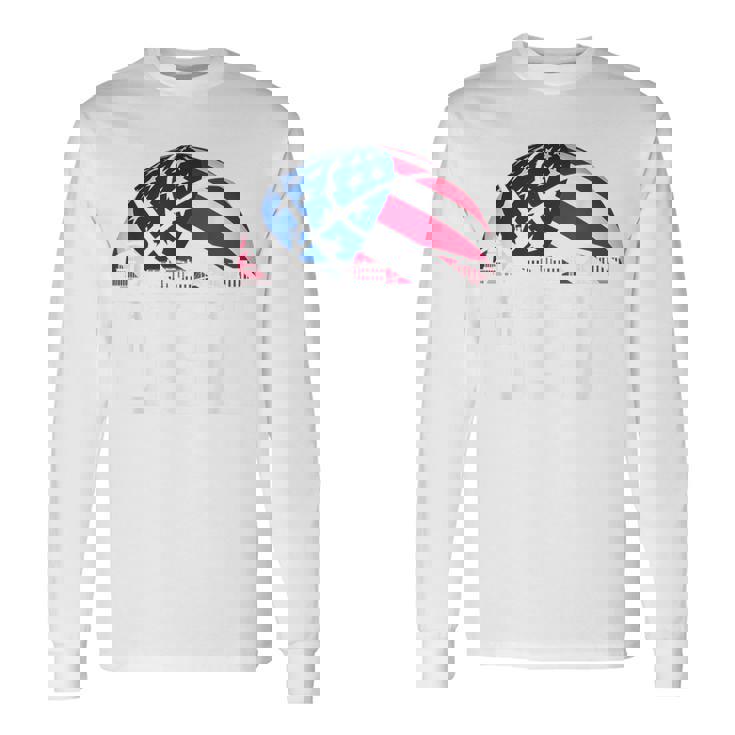 Basketball Usaupport The Team Usa Flag Dream 長袖Tシャツ