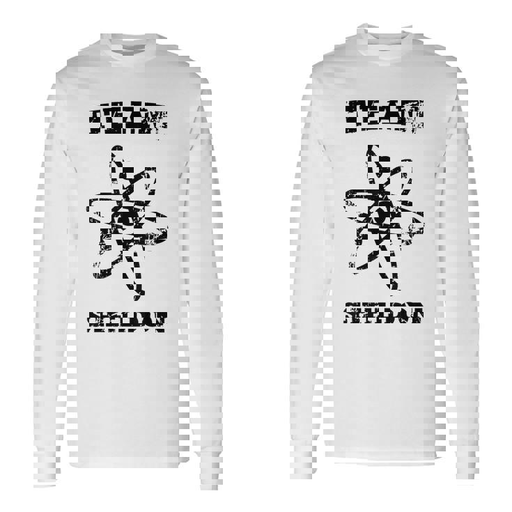 Big Bang Theory ロゴ チーム シェルドン アトム ライト 長袖Tシャツ