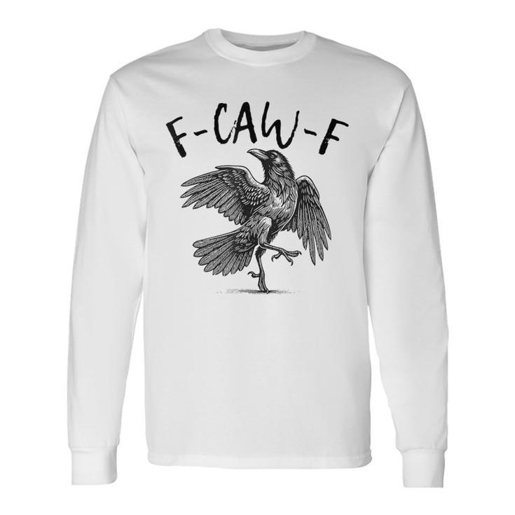 F-Caw-F Crow Shirt F Caw-F Crow Sweatshirt Novelty Black Bird Tops For Women Men - Product Details