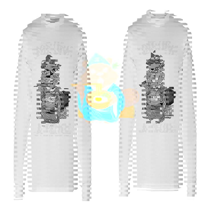 Bobr Kurwa 面白ポーランド語 ボーバー クルワ ジャパン ラーメン クルワ 長袖tシャツ 長袖Tシャツ