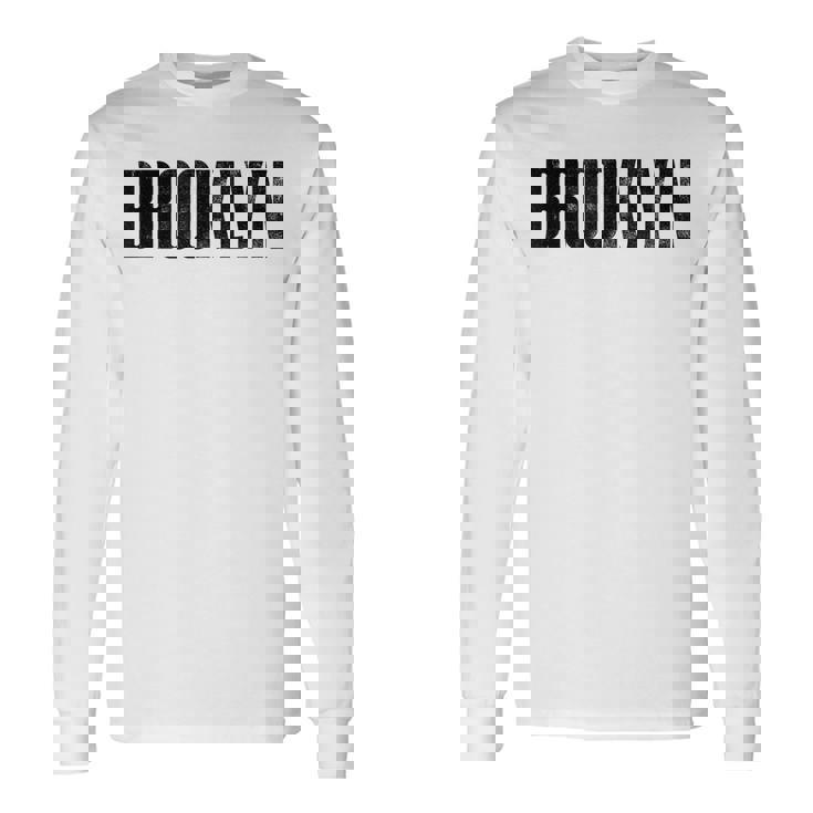 Brooklynibes、Brooklyn 、Brooklyn New York City 長袖Tシャツ