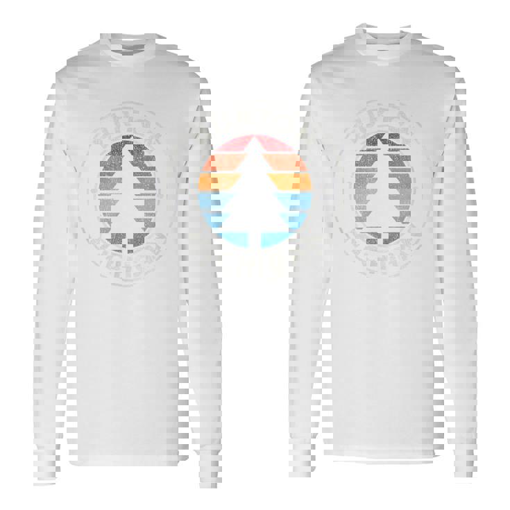 Burton Michigan Mi ヴィンテージ グラフィック レトロ 70S 長袖Tシャツ