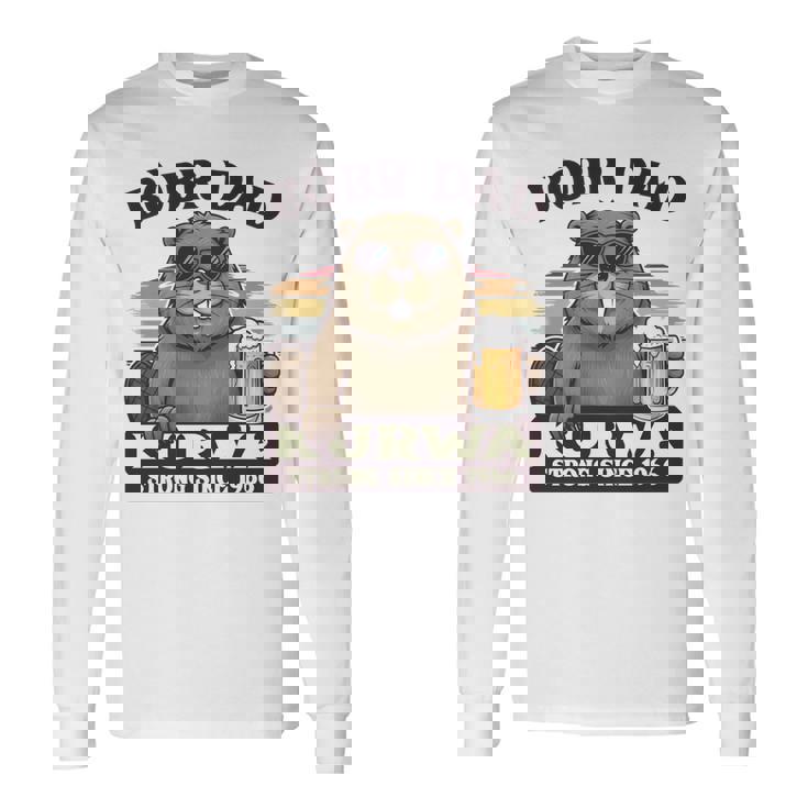 Bòbr Dad Kurwatrongince 1966 Bòbr Kurwa Birthday 長袖tシャツ 長袖Tシャツ