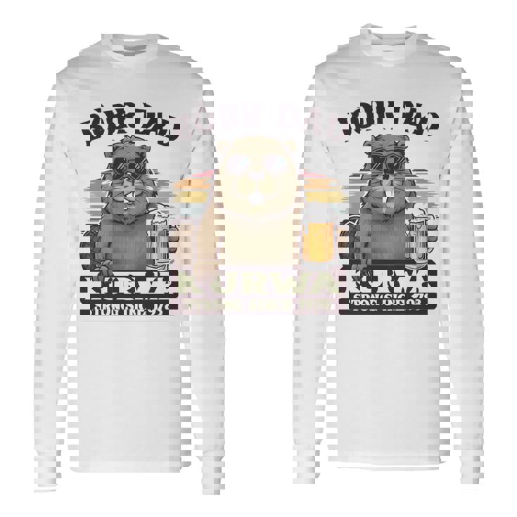 Bòbr Dad Kurwatrongince 1978 Bòbr Kurwa Birthday 長袖tシャツ 長袖Tシャツ