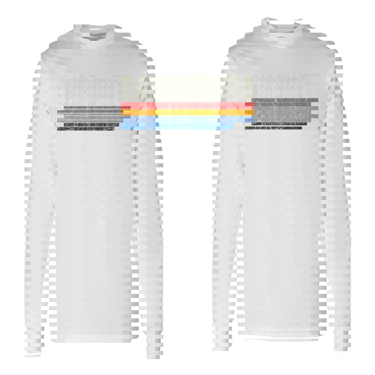 Cammarata、イタリア レトロ 70年代80年代スタイル 長袖Tシャツ