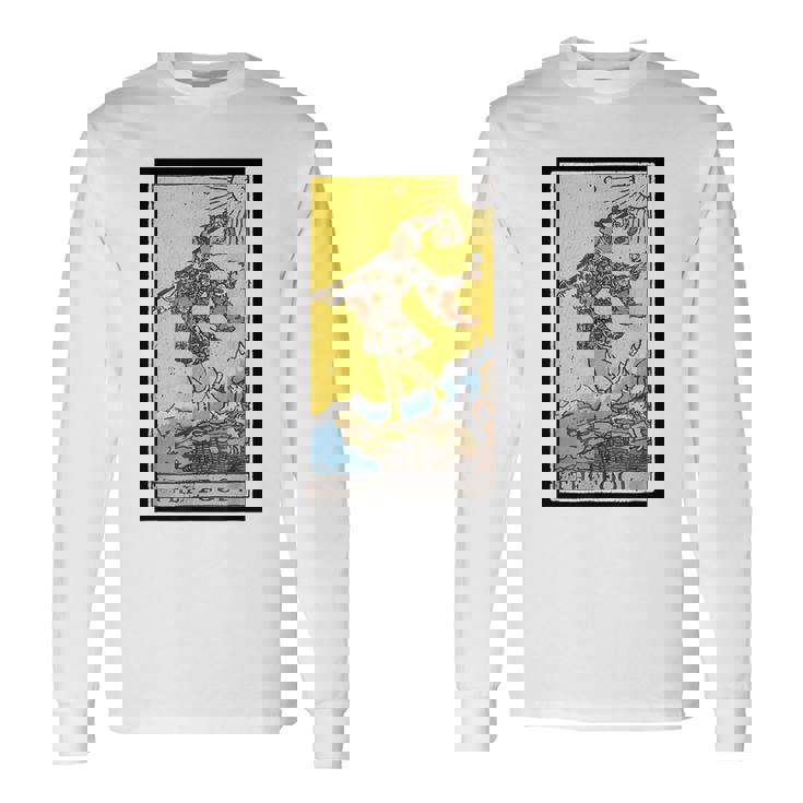 Carta Del Tarot El Loco Camiseta de manga larga
