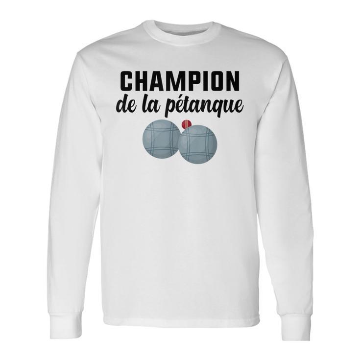 T-Shirt Papy Pétanque Humour - Cadeau Idéal Pour Grand-Père Amateur De Boccia