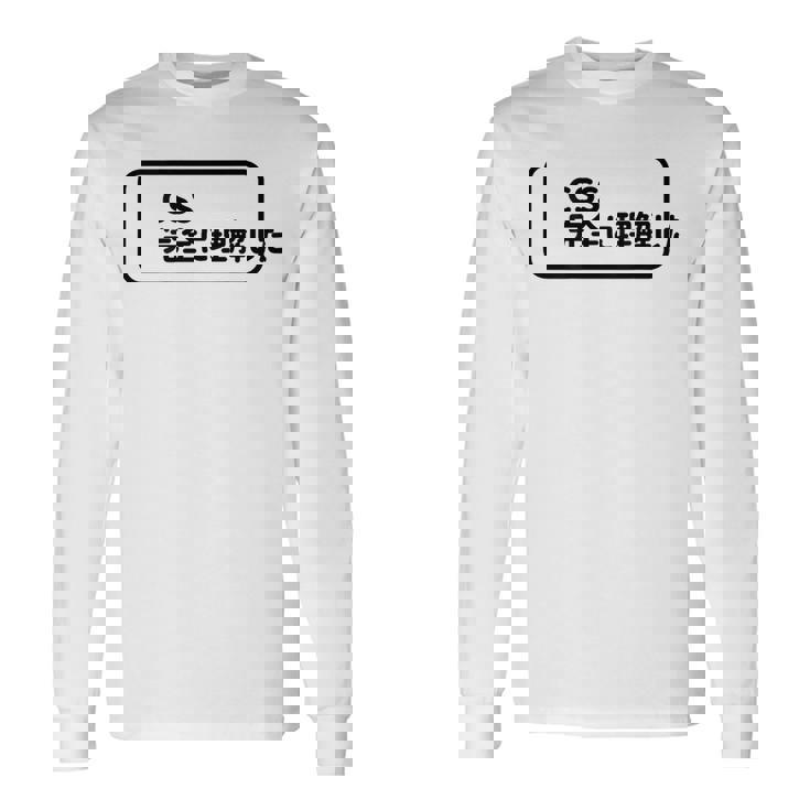 Css 完全に理解した おもしろ 長袖Tシャツ