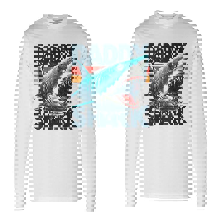 Daddyhark 父の日 家族 お父さんのお揃いの衣装 長袖Tシャツ