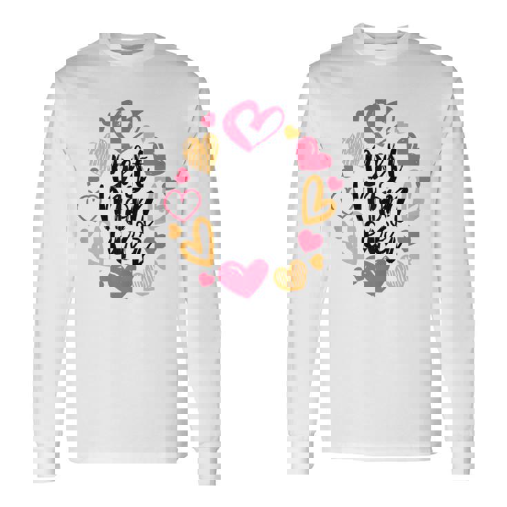 Diseño Único Para El Día De La Madre Personalizado Día Camiseta de manga larga