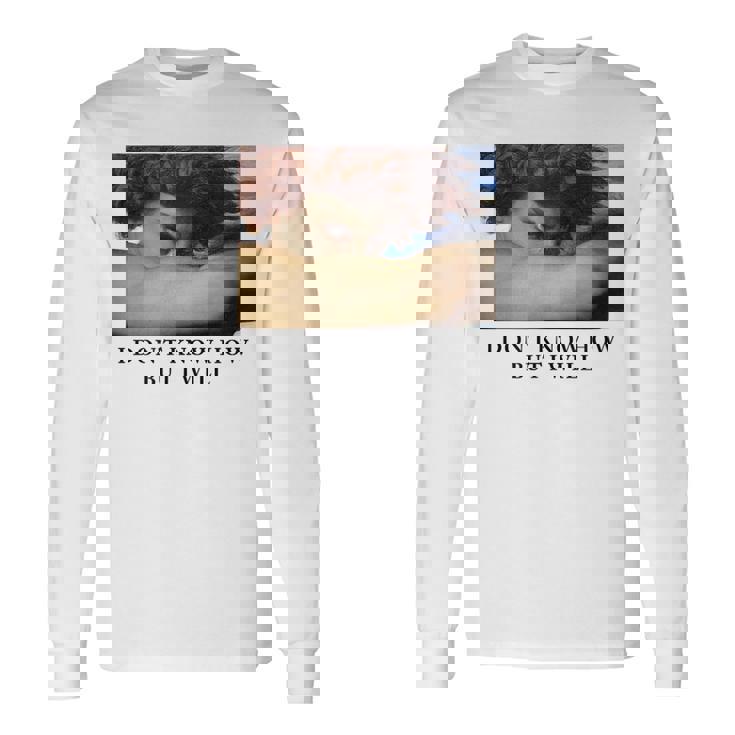 I Don't Know How But I Will – 堕天使 長袖Tシャツ