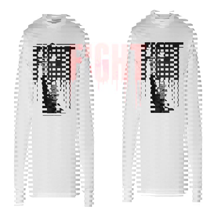 Donald Trump Fight 2024 Rally Bags And Moreupporting 長袖Tシャツ