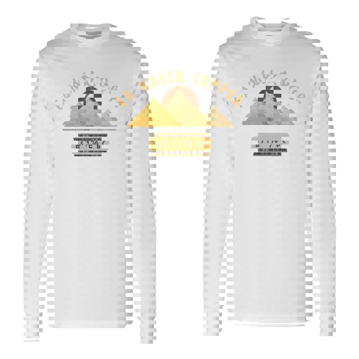 Ea Nasir Copper、エジプト ミーム、面白いエジプトの苦情 長袖tシャツ 長袖Tシャツ