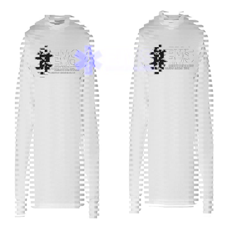 Emstar Of Life 救急医療サービス パラメディック Emt 長袖Tシャツ
