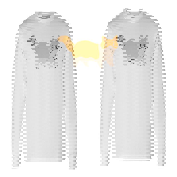 Everybody Want To Be A Cat Pet Cat Lover 長袖tシャツ 長袖Tシャツ