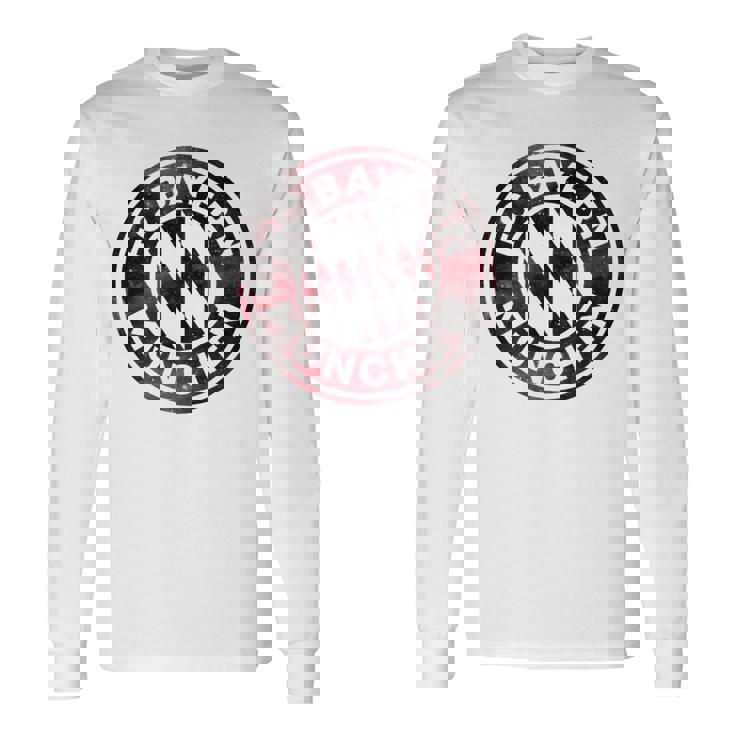 Fcバイエルン・ミュンヘン ロゴ ギャラクシー 長袖Tシャツ