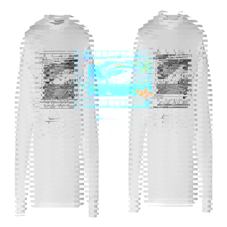 Frutiger エアロファッション バックプリント Frutigeribes 長袖Tシャツ