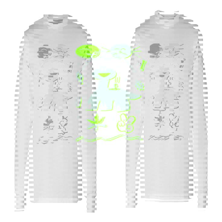 Fuji Rock 25 最後の手段のフジロック Amazon Limited Color Navy 長袖Tシャツ