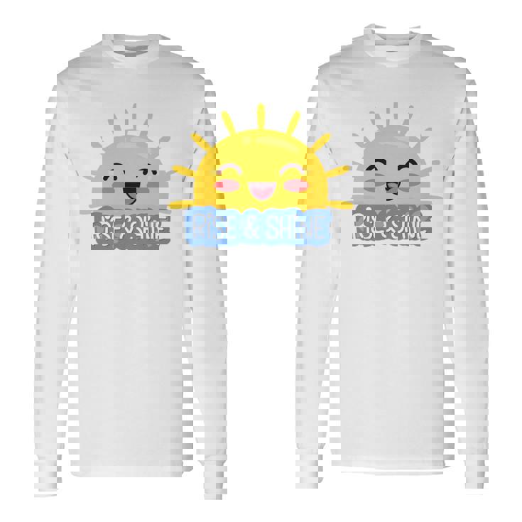 Rise Andhineummerunshine グラフィック 長袖tシャツ 長袖Tシャツ