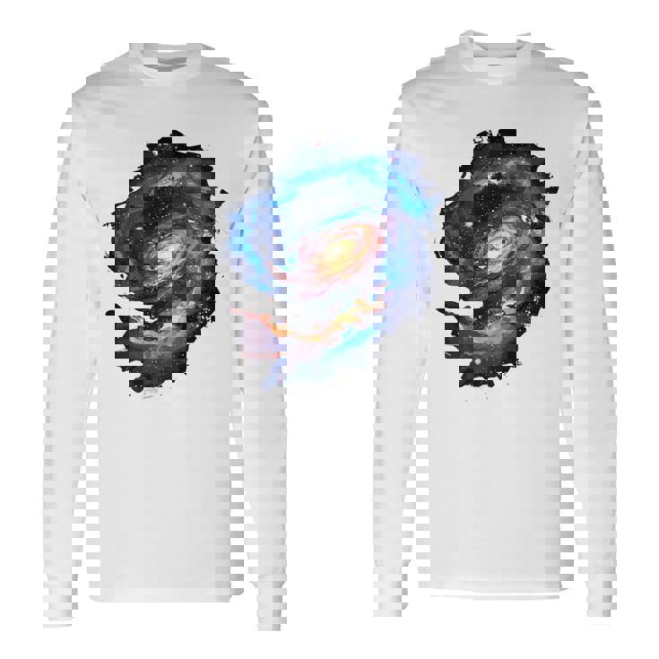 Galaxy Backprint 長袖Tシャツ