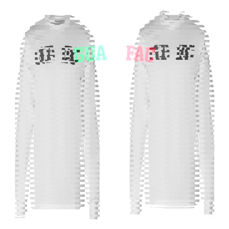 Guatafac ヒスパニック ラテン系アメリカ人 メキシコスラング 長袖tシャツ 長袖Tシャツ