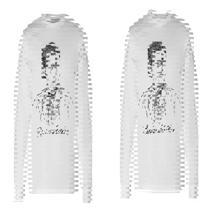 Gustav Mahler グスタフ・マーラー オーストリアの作曲家、指揮者。 音楽 長袖Tシャツ