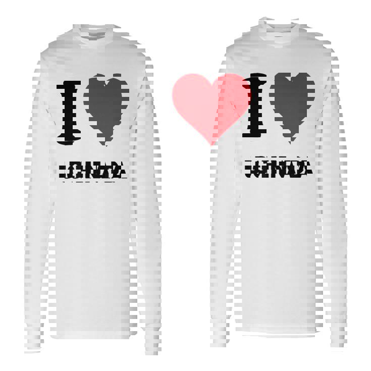 I Heart 内田ジャパンラブ 日本土産 長袖Tシャツ