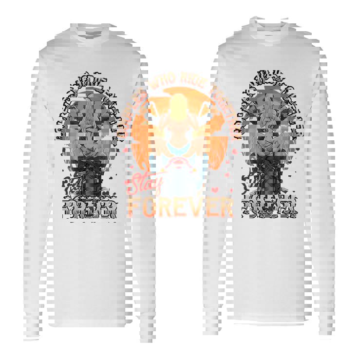 Hot Motorcycle Coupleexy Biker Chick Rider Back Print 長袖Tシャツ ギフトのアイデア