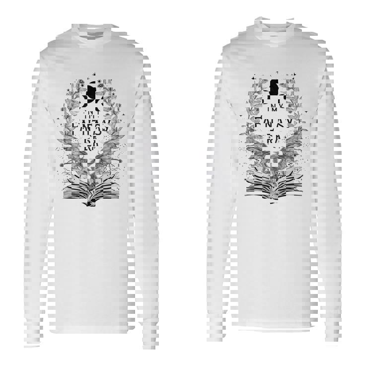 In My Fantasy Era Reading Fantasy Books メンズ レディース キッズ 長袖Tシャツ
