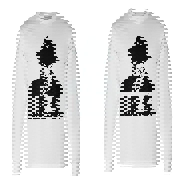 IRS レコード 長袖Tシャツ