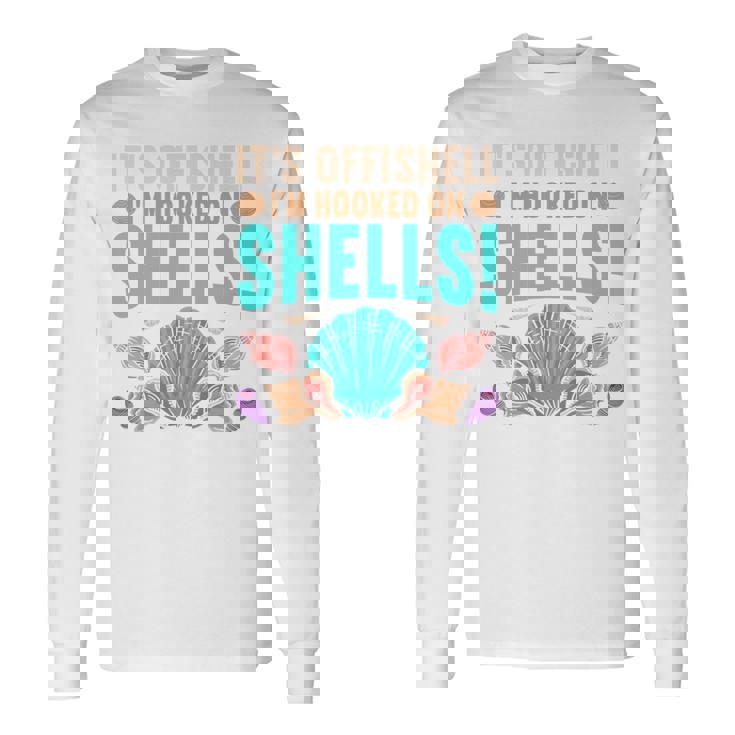 Its Offishell Im Hooked Onhells -Hell Collecting 長袖tシャツ 長袖Tシャツ