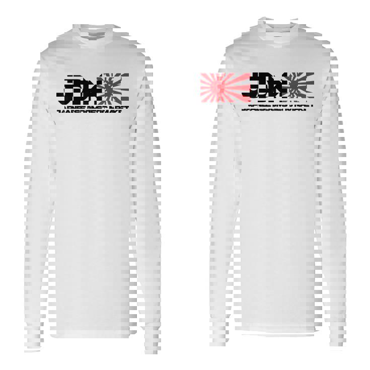 Jdmライジングサン 長袖Tシャツ