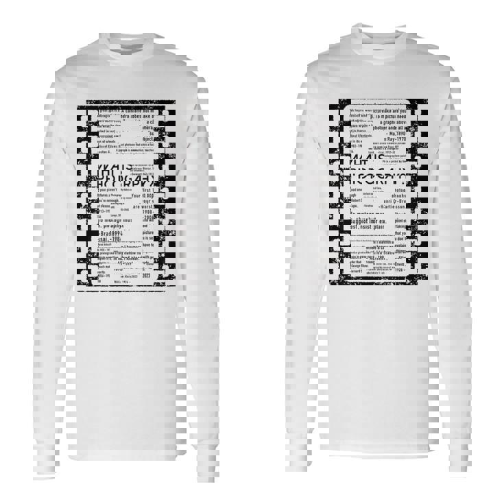 Kenko ひとことシリーズ「偉人のひとこと」［背面デザイン］ 長袖Tシャツ