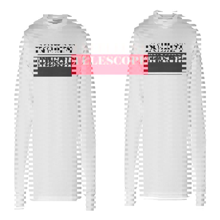 Kenko エクセレントテレスコープ 90年代復刻デザイン 両面デザイン淡色ボディ 長袖Tシャツ