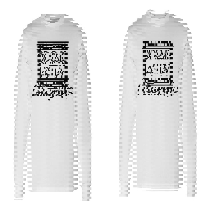 Last Day サイン入り 卒業 3年生 記念品 長袖Tシャツ