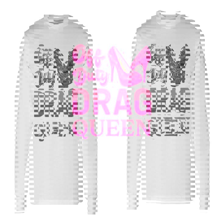 Lgbtqオフ会ドラァグクイーンプライド 長袖Tシャツ