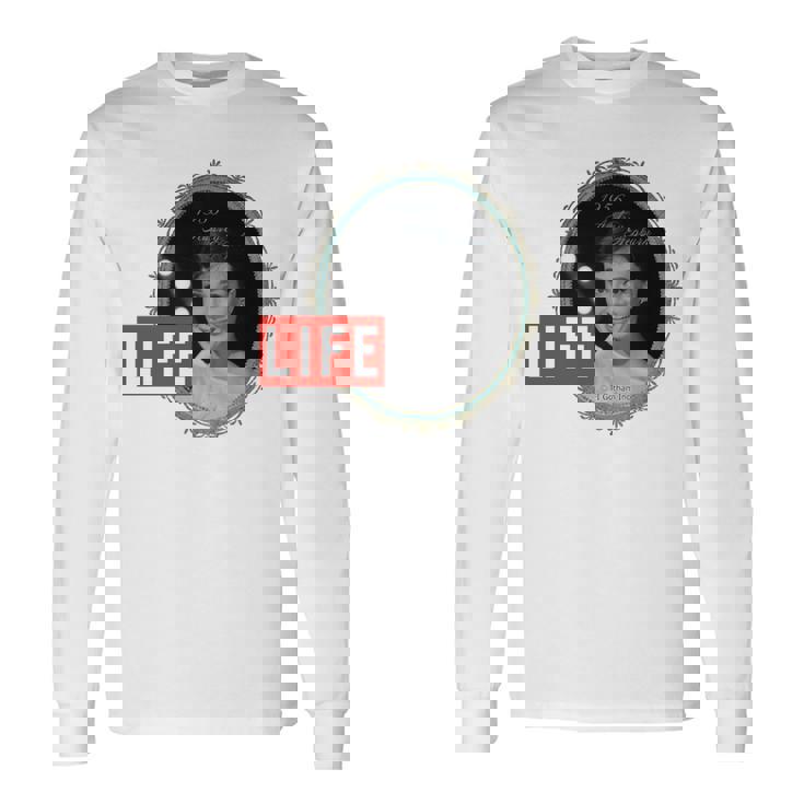 Life Picture Collection オードリーヘップバーン_ 02 長袖tシャツ 長袖Tシャツ