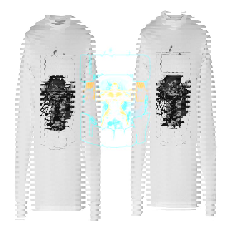 Lift Like A Legend Look Like A Legacy ボディビルディング 長袖tシャツ 長袖Tシャツ