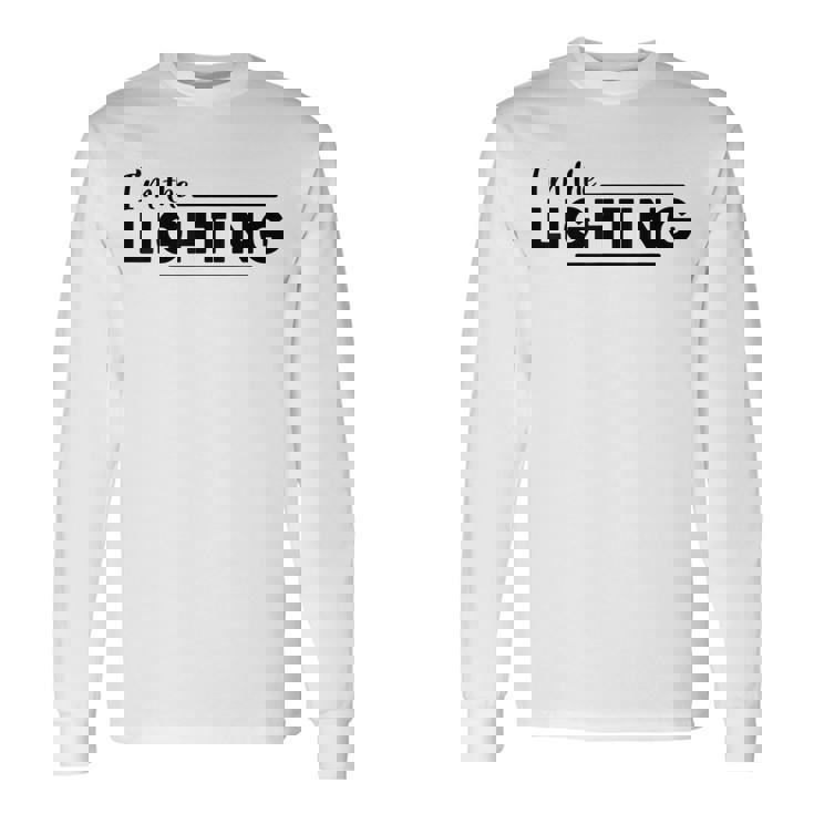 The Lightning The Thunder 面白いカップルマッチング 長袖Tシャツ