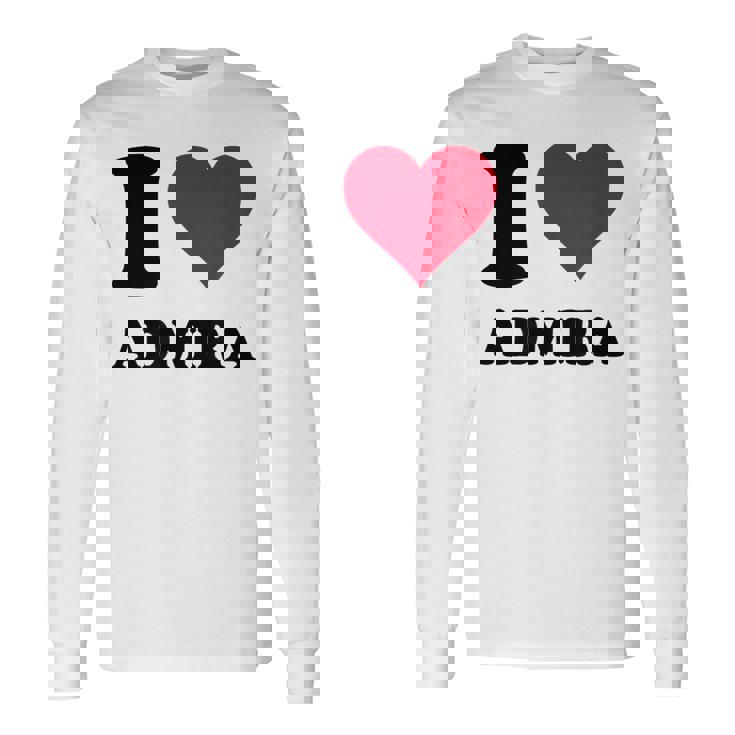 I Love Admira 長袖Tシャツ