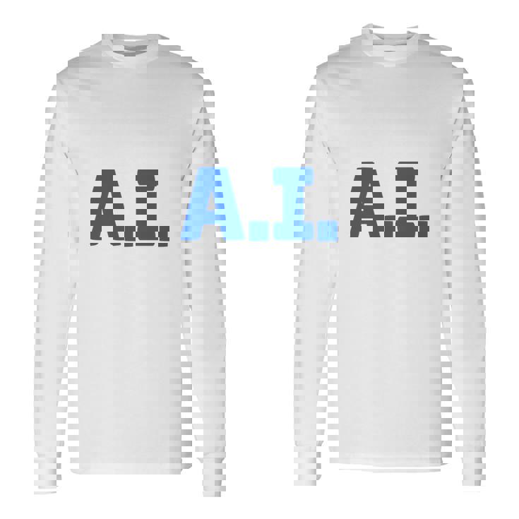 I Love AI 人工知能 長袖tシャツ 長袖Tシャツ