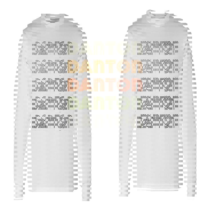 Love Heart Danton グランジ ビンテージスタイル ブラック ダントン 長袖tシャツ 長袖Tシャツ