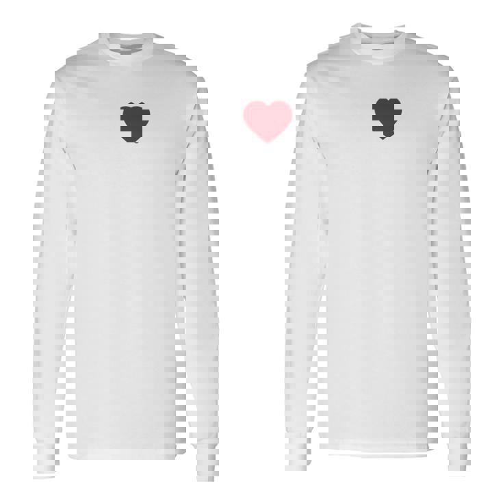 I Love Jesus I Heart Jesus レッドハート 長袖tシャツ 長袖Tシャツ